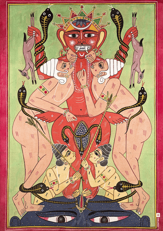 Mahakaal Energy - Tantrik Art Reprint