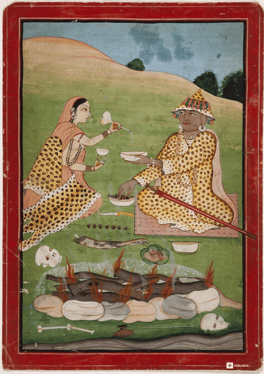 The Tantric Feast: A Glimpse into Sacred Ritual and Transformation