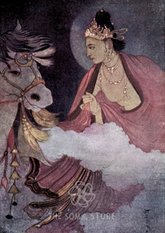 Departure of Siddhartha Poster (A3) – Buddha’s Great Renunciation