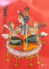 Hari-Hara with Lakshmi and Parvati (A3 Poster)
