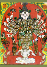 The Cosmic Form of Vishnu – Virat Purusha (A3 Poster)