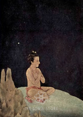 Dhruva the Eternal Star – Child Devotee Under the Cosmic Sky (A3 Poster)