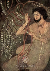 Pururavas in the Grove of Longing – The Love-Lorn King (A3 Poster)