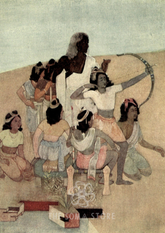 The Trial of the Princes – Archery Test of the Pandavas (A3 Poster)