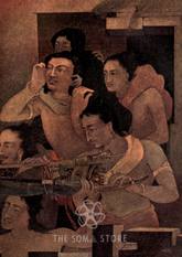 The House of Lac – Escape from the Burning Trap (A3 Poster)