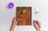 Living Goddess Kumari – Regal Stillness of the Throne (A5 Notepad)