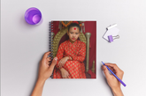 Living Goddess Kumari – Throne of Stillness & Spirit (A5 Notepad)