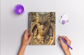 Māori Mana Mask Notepad (A5 Size) – A Journal of Identity & Ancestors