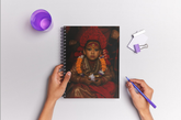 Living Goddess Kumari – Divine Power in Flesh (A5 Notepad)
