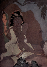 Radha and Krishna – The Eternal Melody of Love (A3 Poster)