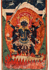 Ugratara – The Fierce Compassion of the Void (A3 Poster)