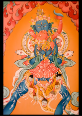 Yab Yum Union – Tantric Deity & Consort (A3 Poster)