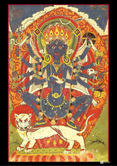 Goddess Kali – The Flaming Force of Liberation (A3 Poster)