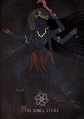 Kali – The Dark Dance of Divine Dissolution (A3 Poster)