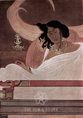 Bodhisattva Sleeping Art Poster (A3) – 1913 Buddhist Heritage Print