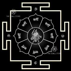 Kalki Yantra - Sacred Geometry of the Final Avatar, Cosmic Renewal & the Destruction of Darkness (14 × 14 in Poster)