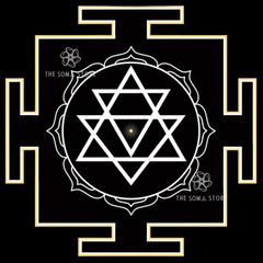 Kulasundari Yantra - The Ninth Nitya, Most Beautiful of the Kula & the Sovereign Grace of Sacred Lineage (14 × 14 in Poster)