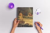 Shri Ram and Samudra Face-Off Notepad (A5 Size) – A Journal of Patience, Power & Wisdom