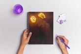 The Fiery Bull Notepad (A5 Size) – A Journal of Raw Spirit & Ancestral Flame