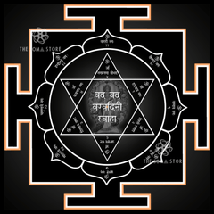 Sarasvati Yantra - Sacred Geometry of the Goddess of Knowledge, Divine Speech & the Infinite Flow of Creative Intelligence (14 × 14 in Poster)