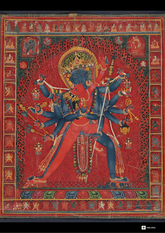 Chakrasamvara and Vajravarahi – The Ecstatic Union of Wisdom & Compassion (A3 Poster)