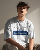 Pure Cotton Unisex T-Shirt - Bhopal Skyline