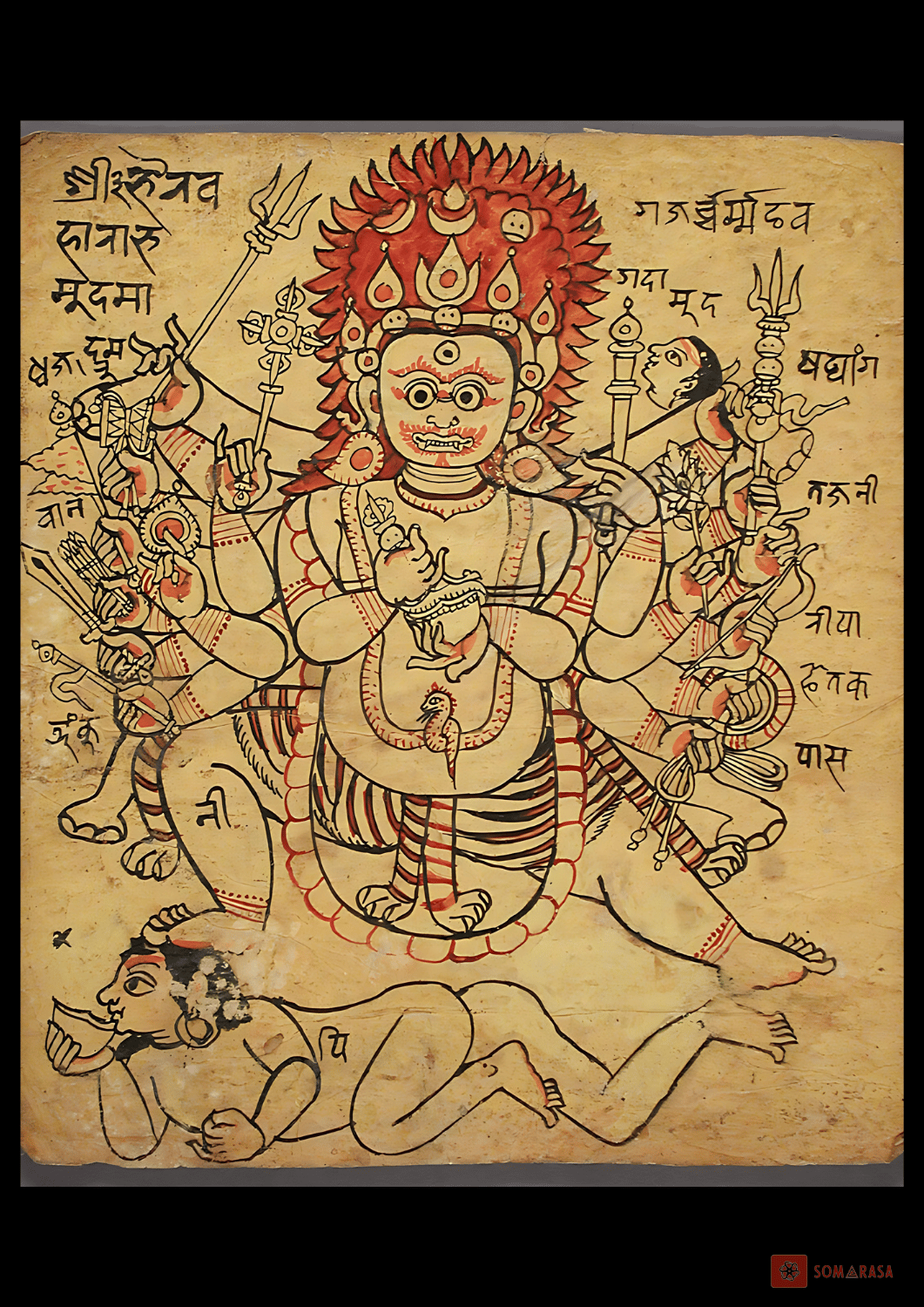 Bhairava: The Fierce Guardian of Wisdom and Liberation