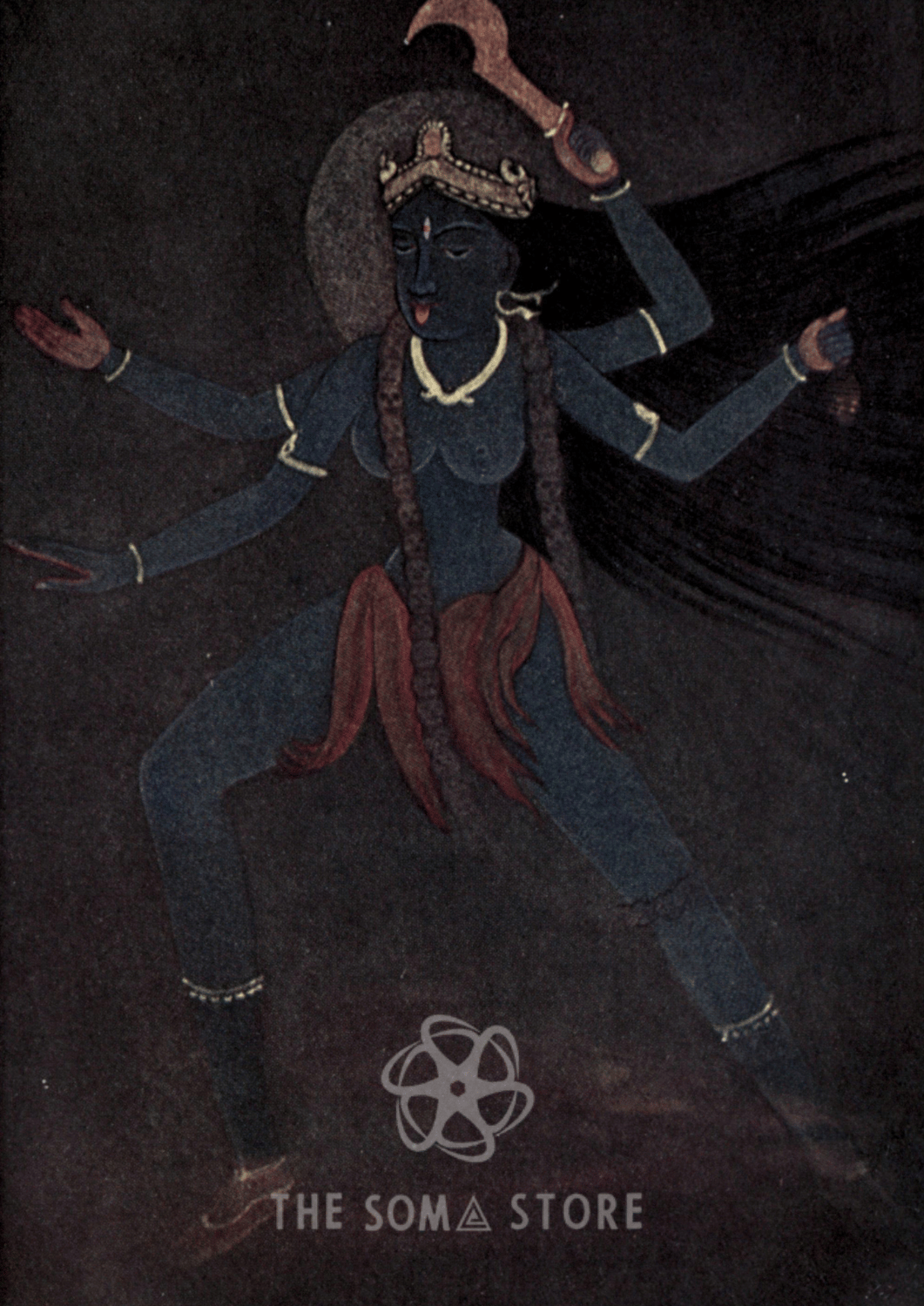 Kali: The Dark Force - Reclaiming the Fierce Feminine Through Vintage Art