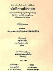 Tantrabhidhana Kosha – The Classic Lexicon of Tantric Mantra, Bija and Mudra (Ebook: Sanskrit with English Summary)