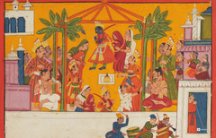 The Marriage of Rama and Sita - Shangri Ramayana (16x24 Poster)