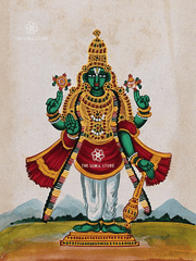 Śrī Viṣṇu - The Preserver of Cosmic Order (Abhaya Mudrā)