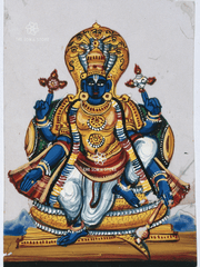 Śrī Nārāyaṇa - The Cosmic Preserver Enthroned