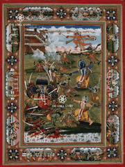 Rāmacandra - Battle with Rāvaṇa (18×24″ Poster)