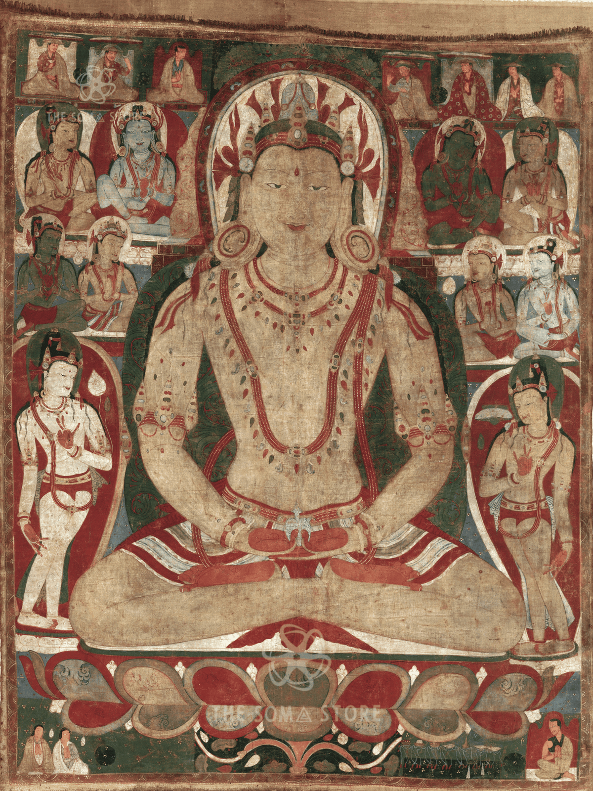The Bodhisattva Maitreya, Buddha of the Future (18 × 24 in Poster)