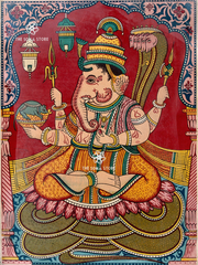 Gaṇeśa - The Lord of Beginnings (18×24″ Poster)