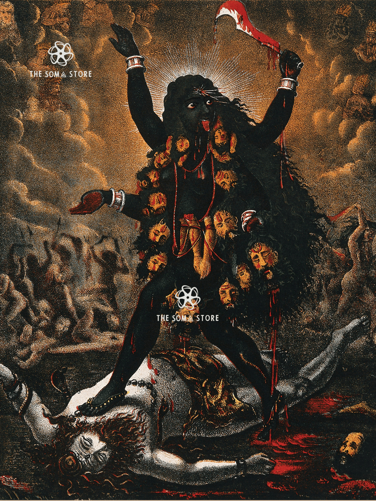 Kālī - The Dark Goddess Awakens (18×24″ Poster)