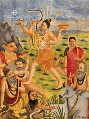 Śiva as Naṭarāja - Triumph over Ignorance and the Cosmic Dance (18 × 24 in Poster)