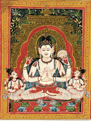 Leaves from an Ashtasahasrika Prajnaparamita Sutra (18 × 24 in Poster)