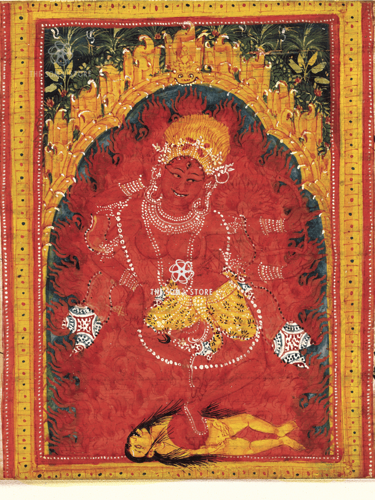 Kurukulla from the Ashtasahasrika Prajnaparamita Sutra (18 × 24 in Poster)