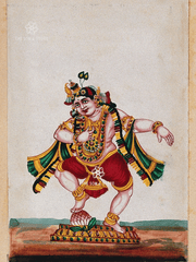 Śrī Kṛṣṇa Dancing on the Lotus – Play, Grace & Divine Joy (18 × 24 in Poster)