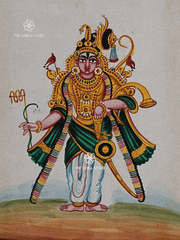 Rāja­mannar - The Royal Herdsman & Divine Protector of Community (18 × 24 in Poster)