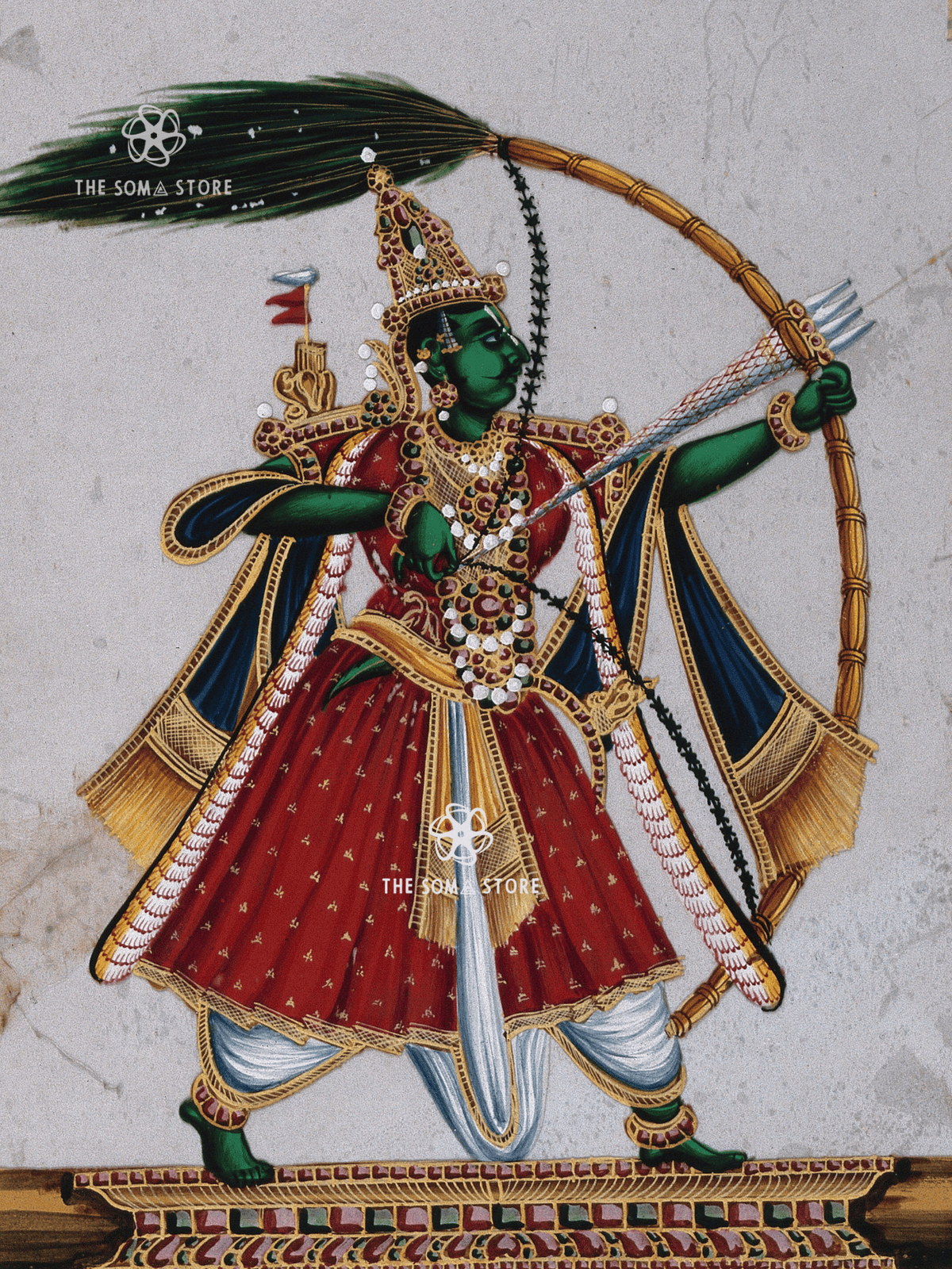 Manmatha AKA Kamadev - The God of Love & Desire (18 × 24 in Poster)