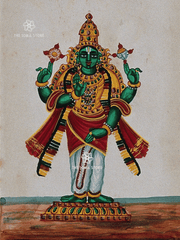 Mahavishnu - Preserver of the Cosmos & Eternal Balance (18 × 24 in Poster)