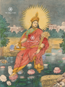Shri Lakshmi - Goddess of Prosperity and Abundance (18 × 24 in Poster)