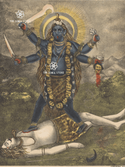 Goddess Tara - The Savior Across the Void (18 × 24 in Poster)