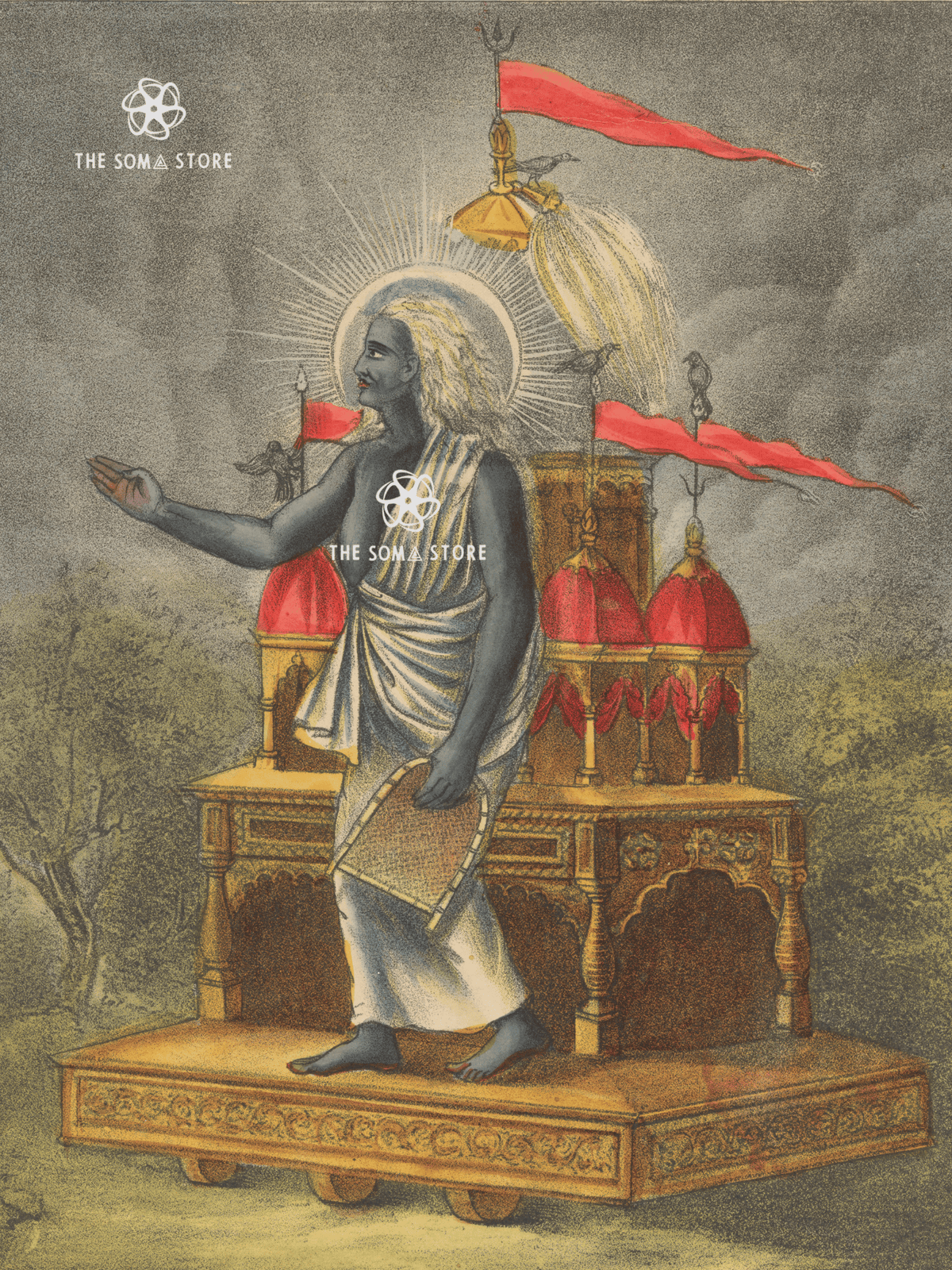 Goddess Dhumavati - The Wisdom of Emptiness (18 × 24 in Poster)