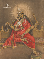 Goddess Matangi - The Tantric Muse of Speech & Wisdom (18 × 24 in Poster)