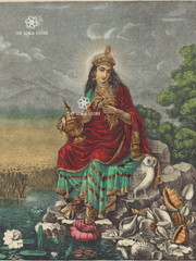 Goddess Lakshmi - The Divine Bestower of Abundance (18 × 24 in Poster)