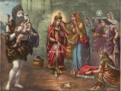 Bijaya - The Sacred Farewell of Durga (18 × 24 in Poster)