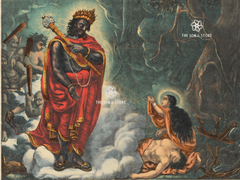 Savitri - The Embodiment of Ideal Devotion (18 × 24 in Poster)